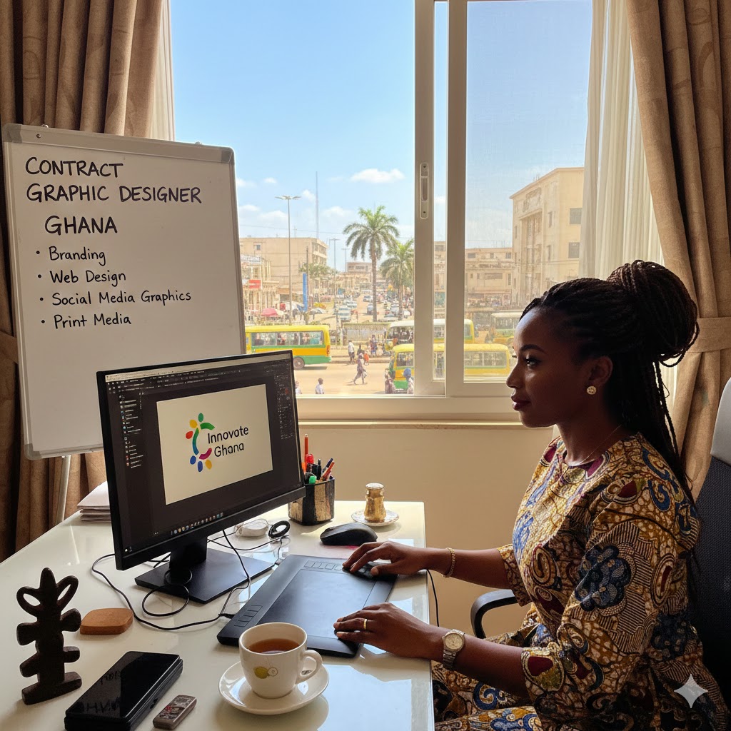 Contract Graphic Designer in Ghana