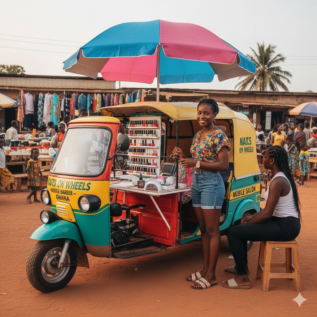 Mobile Nail Technician Ghana