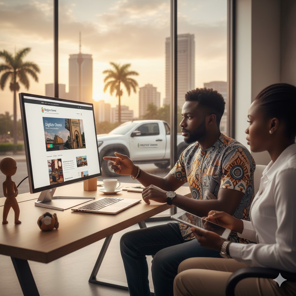 Website Design Contractor in Ghana