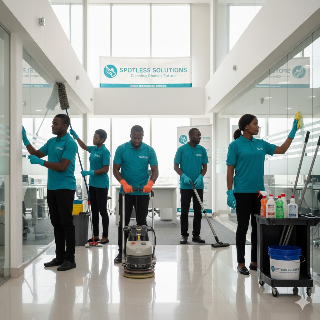 contract cleaning services in Ghana