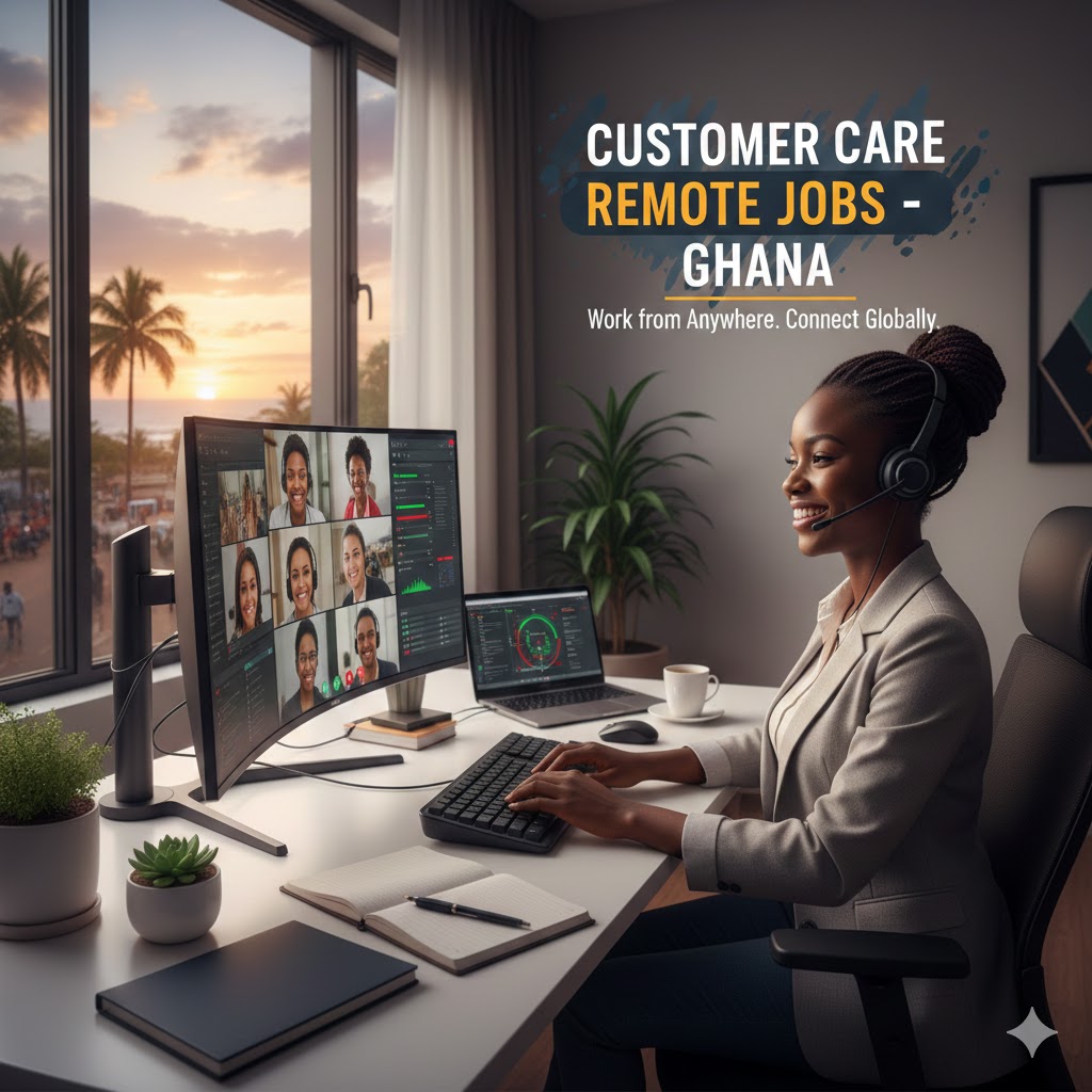 Customer Care Remote Jobs in Ghana