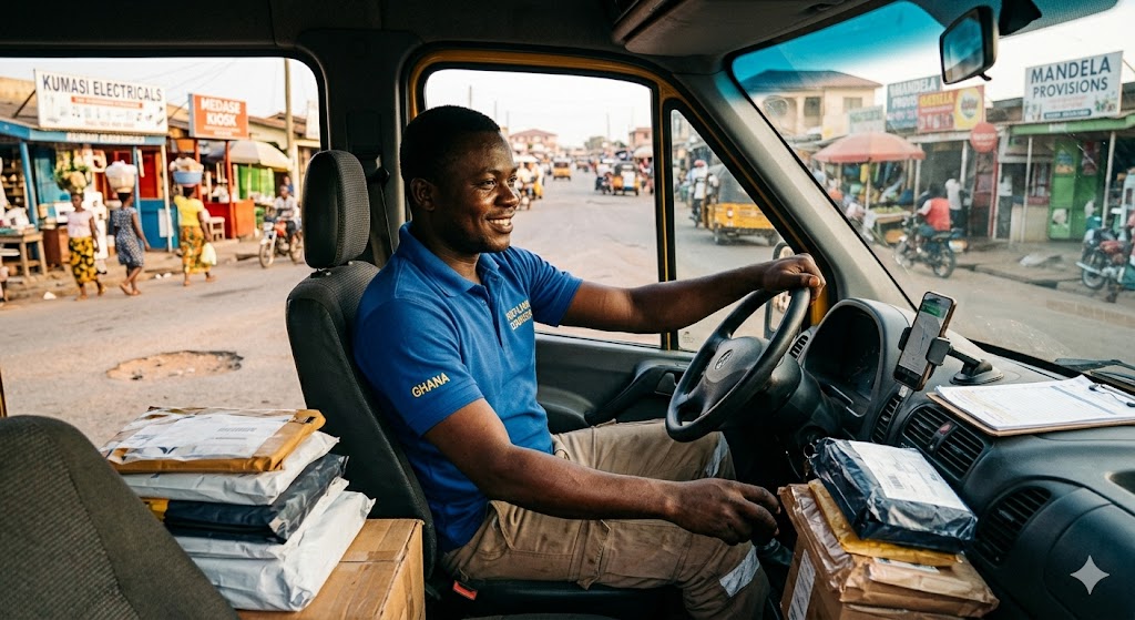 Delivery Driver in Ghana