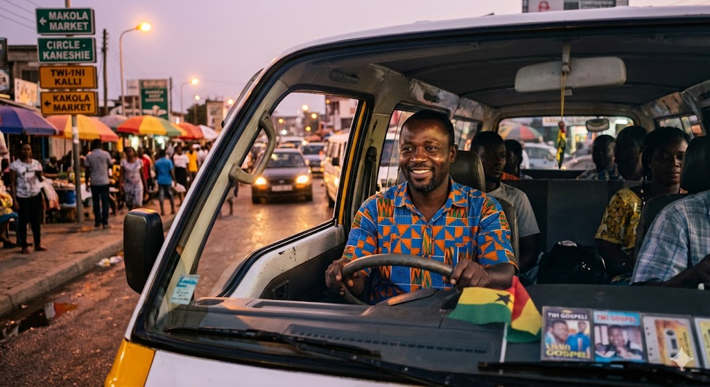 Driver in Ghana
