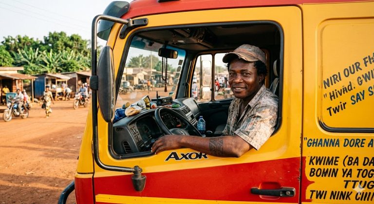 Truck Driver in Ghana
