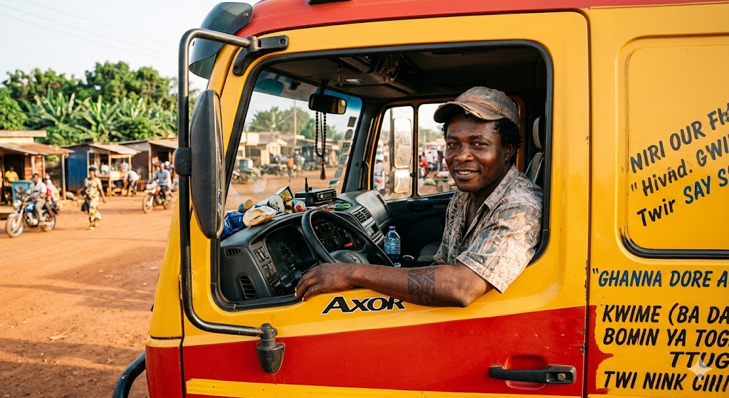 Truck Driver in Ghana